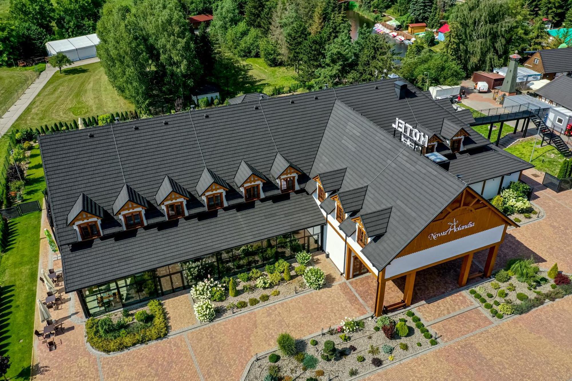Hotel Nowa Holandia Elblag Exterior photo